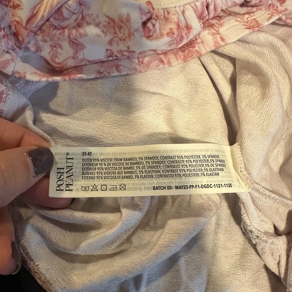 Posh Peanut Antoinette Ruffled Zippered Hoodie Size 3T/4T - Picture 6 of 8